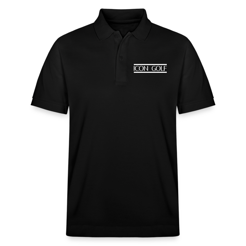 H ICON GOLF Classic Poloshirt - black