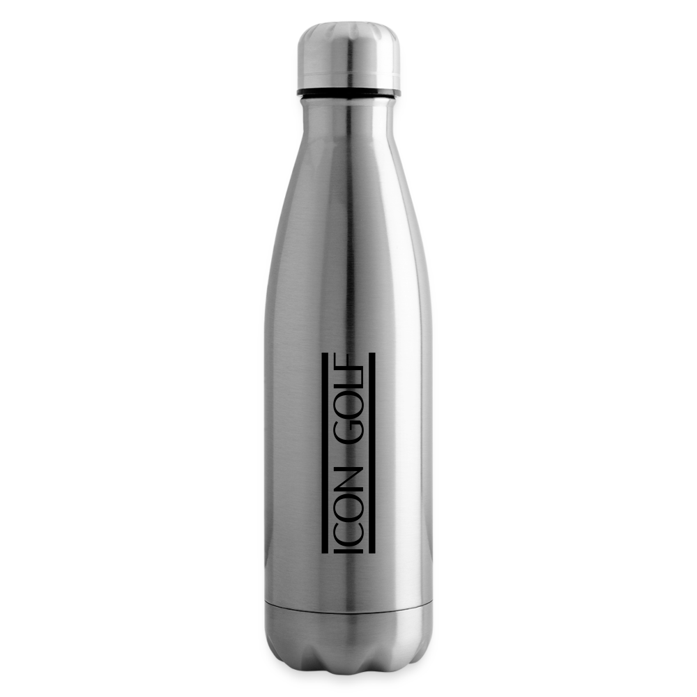 ICON GOLF Isolierte Edelstahl Trinkflasche - silver