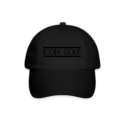 ICON GOLF Cap - black/black