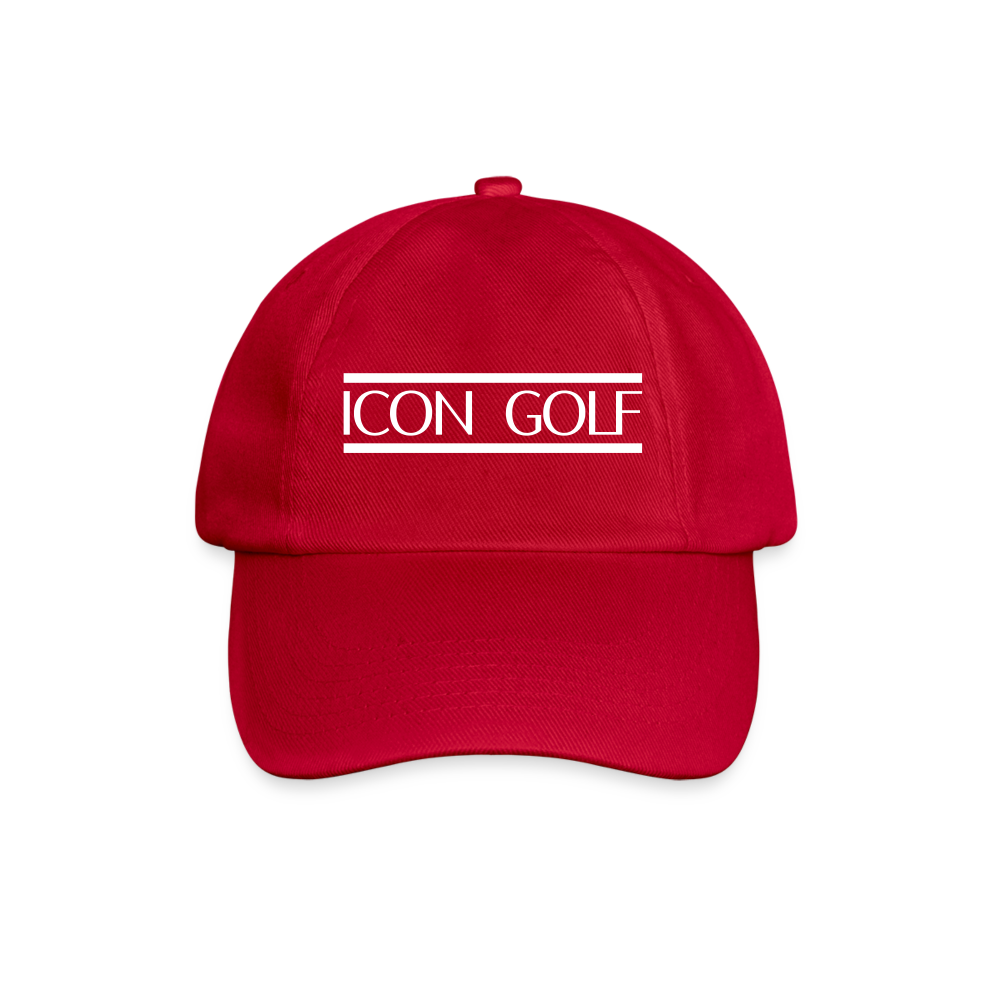 ICON GOLF Cap - classic red