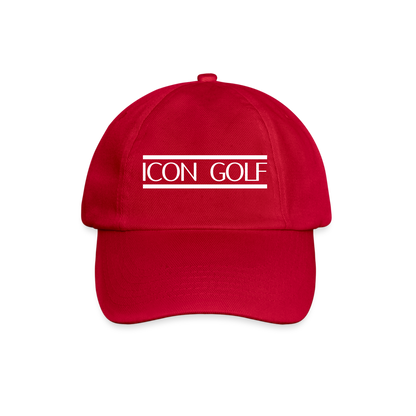 ICON GOLF Cap - classic red