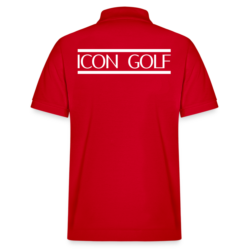 H ICON GOLF Classic Poloshirt V2 - red