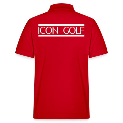 H ICON GOLF Classic Poloshirt V2 - red