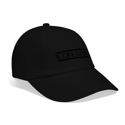 ICON GOLF Cap - black/black