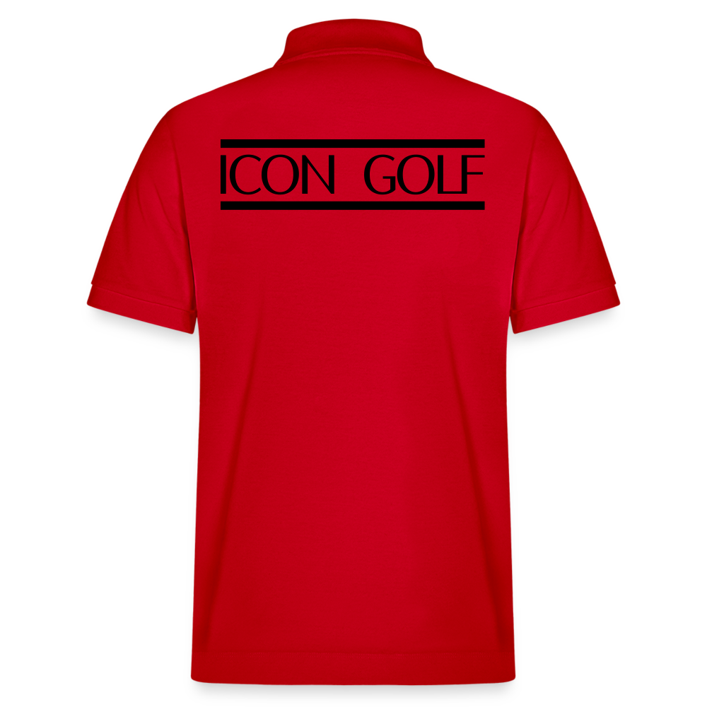 H ICON GOLF Classic Poloshirt V2 - red