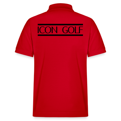 H ICON GOLF Classic Poloshirt V2 - red