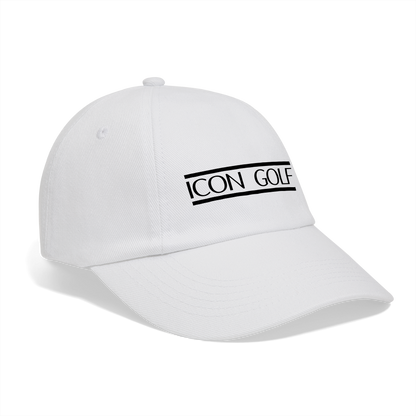 ICON GOLF Cap - white/white