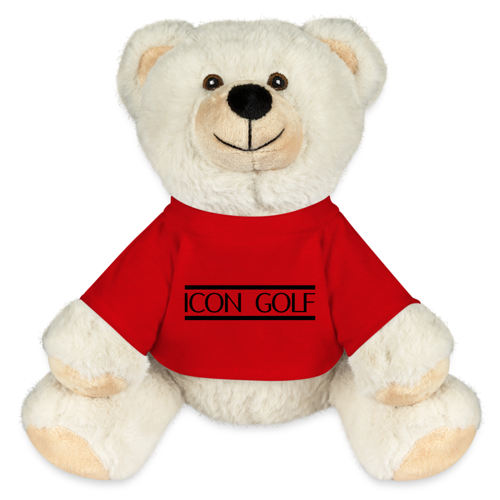 ICON GOLF Teddy Bär - red