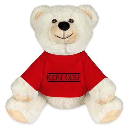 ICON GOLF Teddy Bär - red