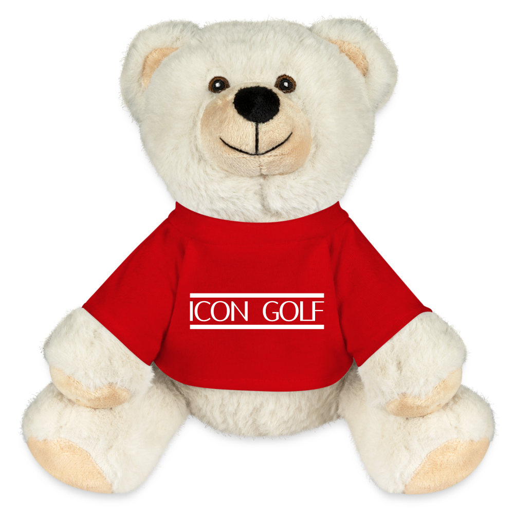 ICON GOLF Teddy Bär - red