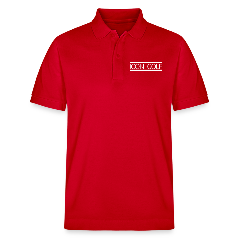 H ICON GOLF Classic Poloshirt V2 - red