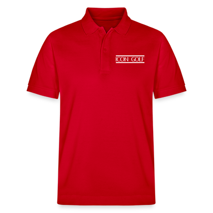 H ICON GOLF Classic Poloshirt V2 - red