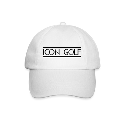 ICON GOLF Cap - white/white