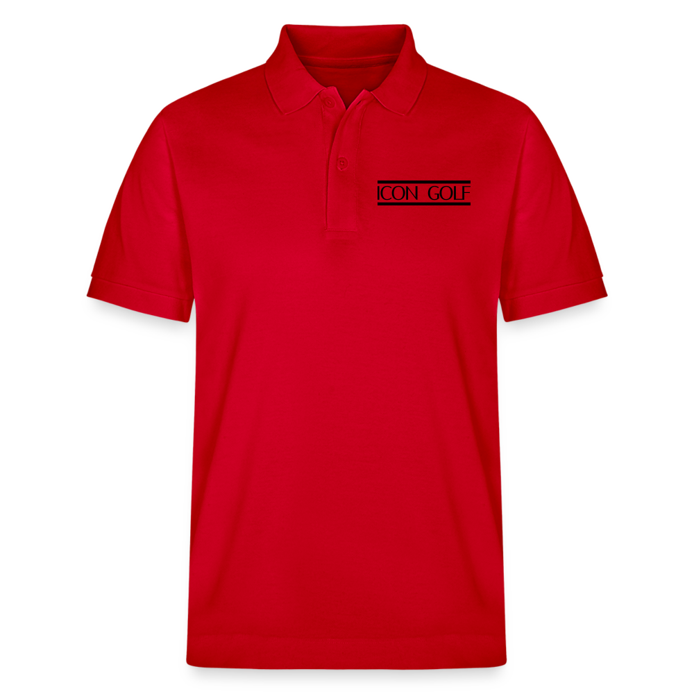 H ICON GOLF Classic Poloshirt - red