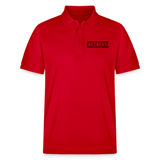 H ICON GOLF Classic Poloshirt - red