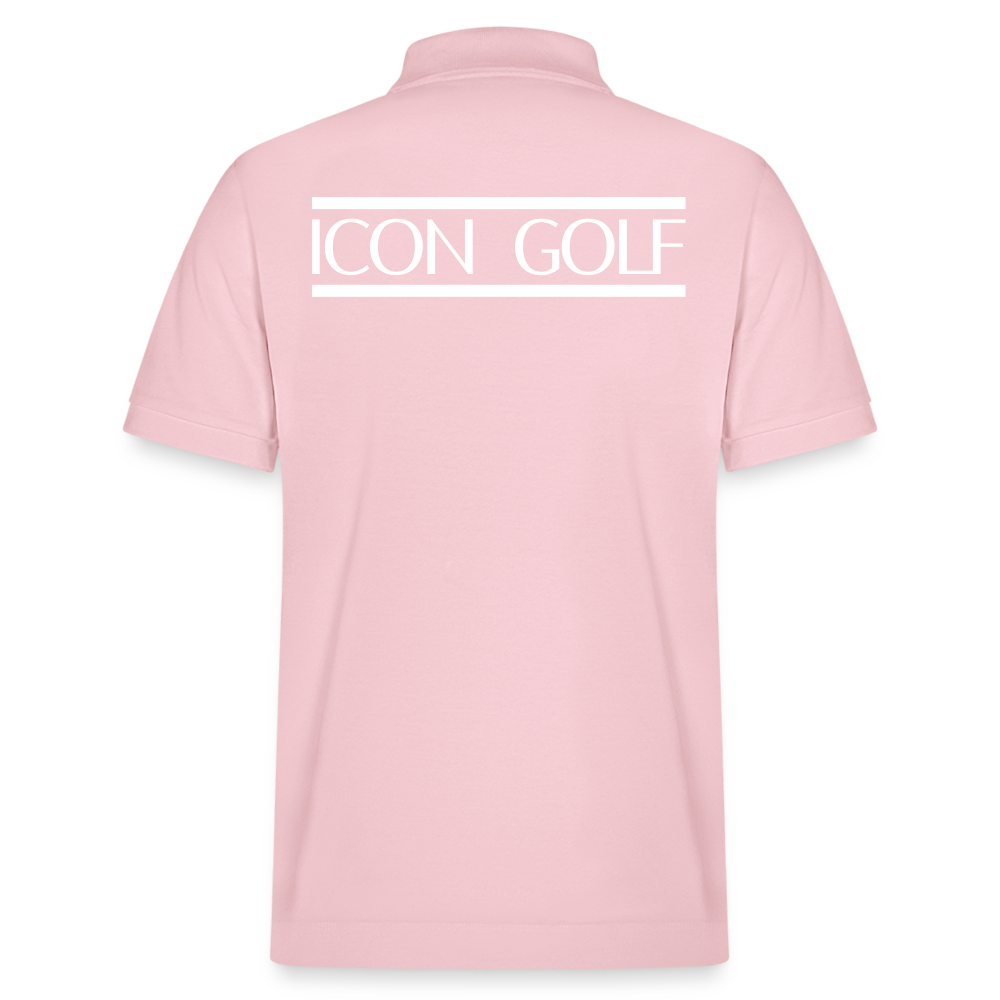 H ICON GOLF Classic Poloshirt V2 - cotton pink