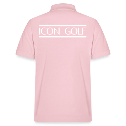 H ICON GOLF Classic Poloshirt V2 - cotton pink