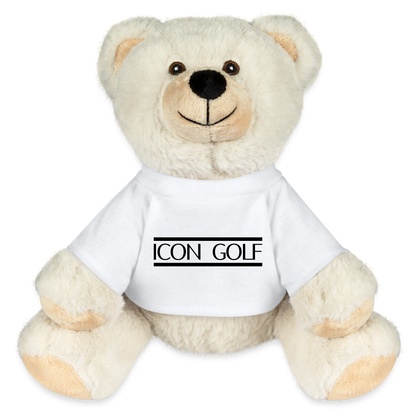 ICON GOLF Teddy Bär - white