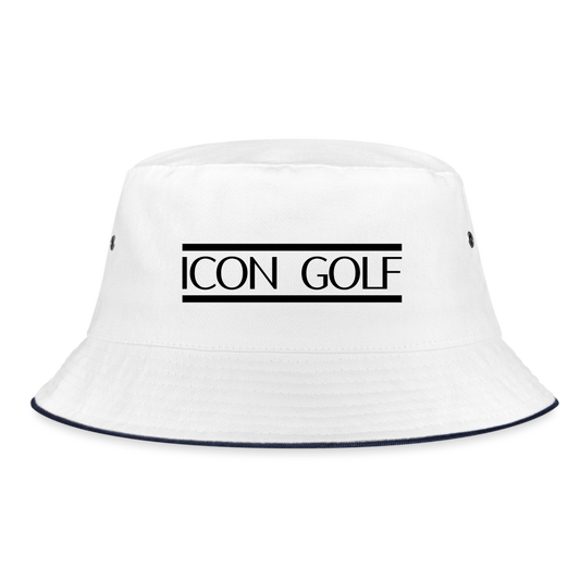 H ICON GOLF Hut - white/navy