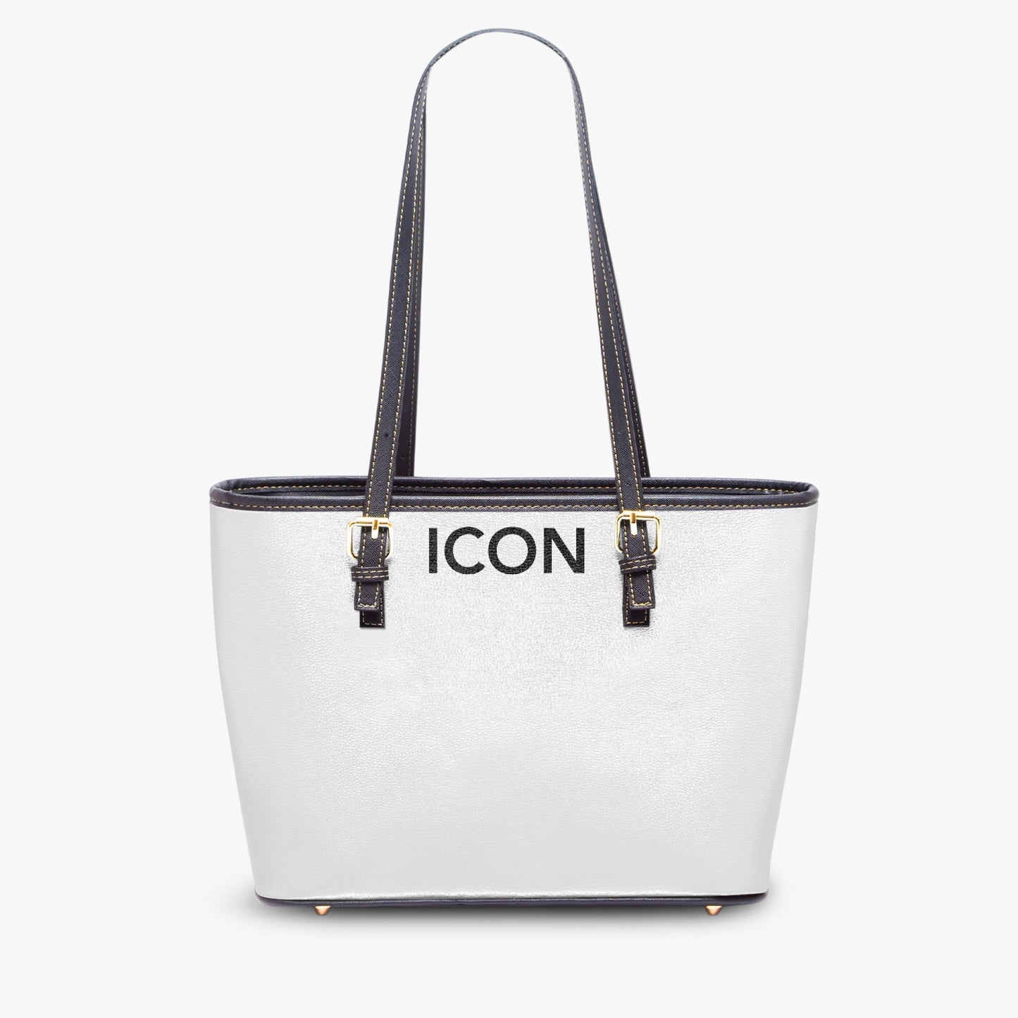 ICON Big Logo Leder Tote Bag