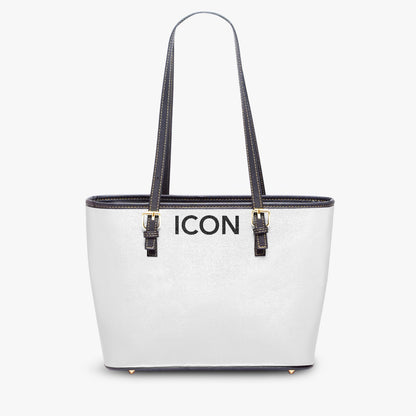 ICON Big Logo Leder Tote Bag