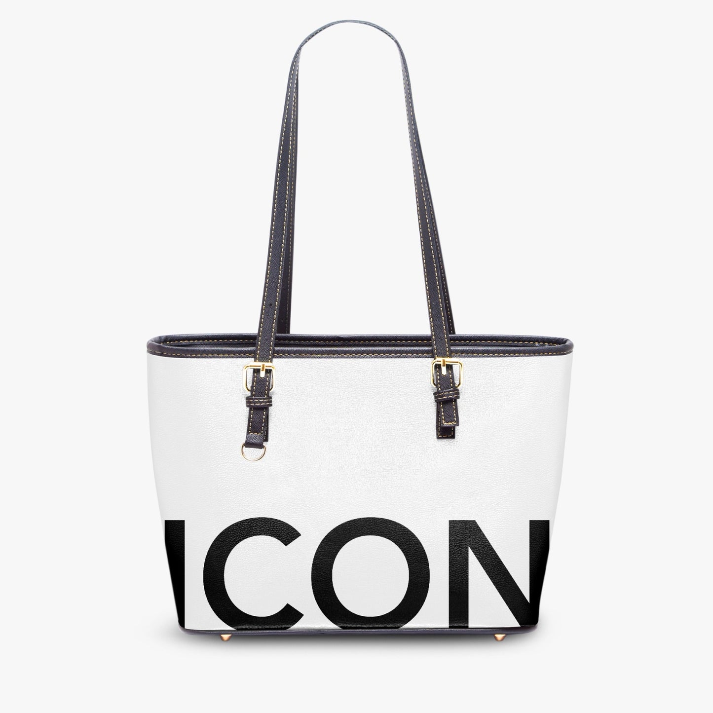 ICON Big Logo Leder Tote Bag