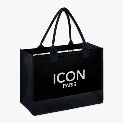 ICON Paris Tote Bag Schwarz