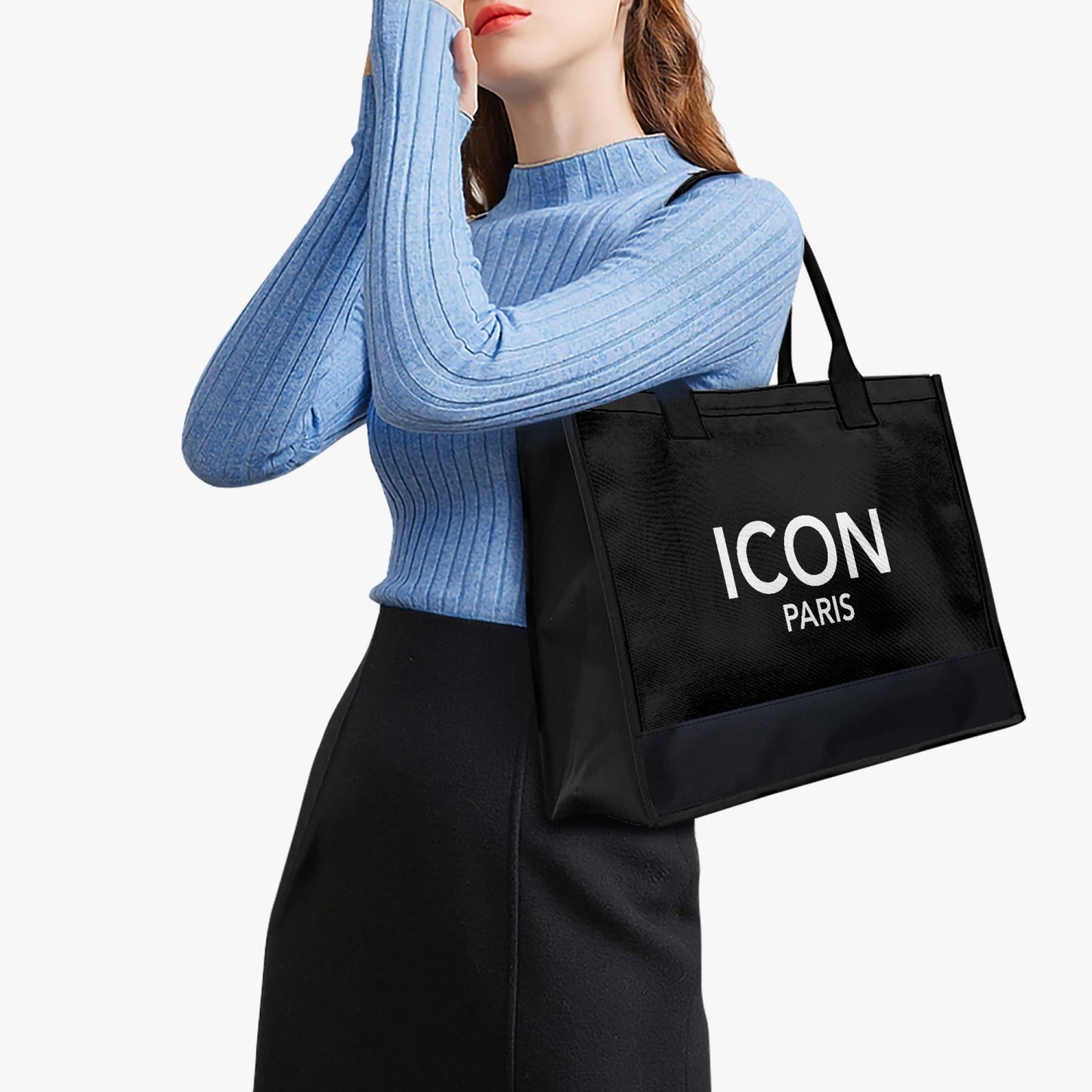 ICON Paris Tote Bag Schwarz