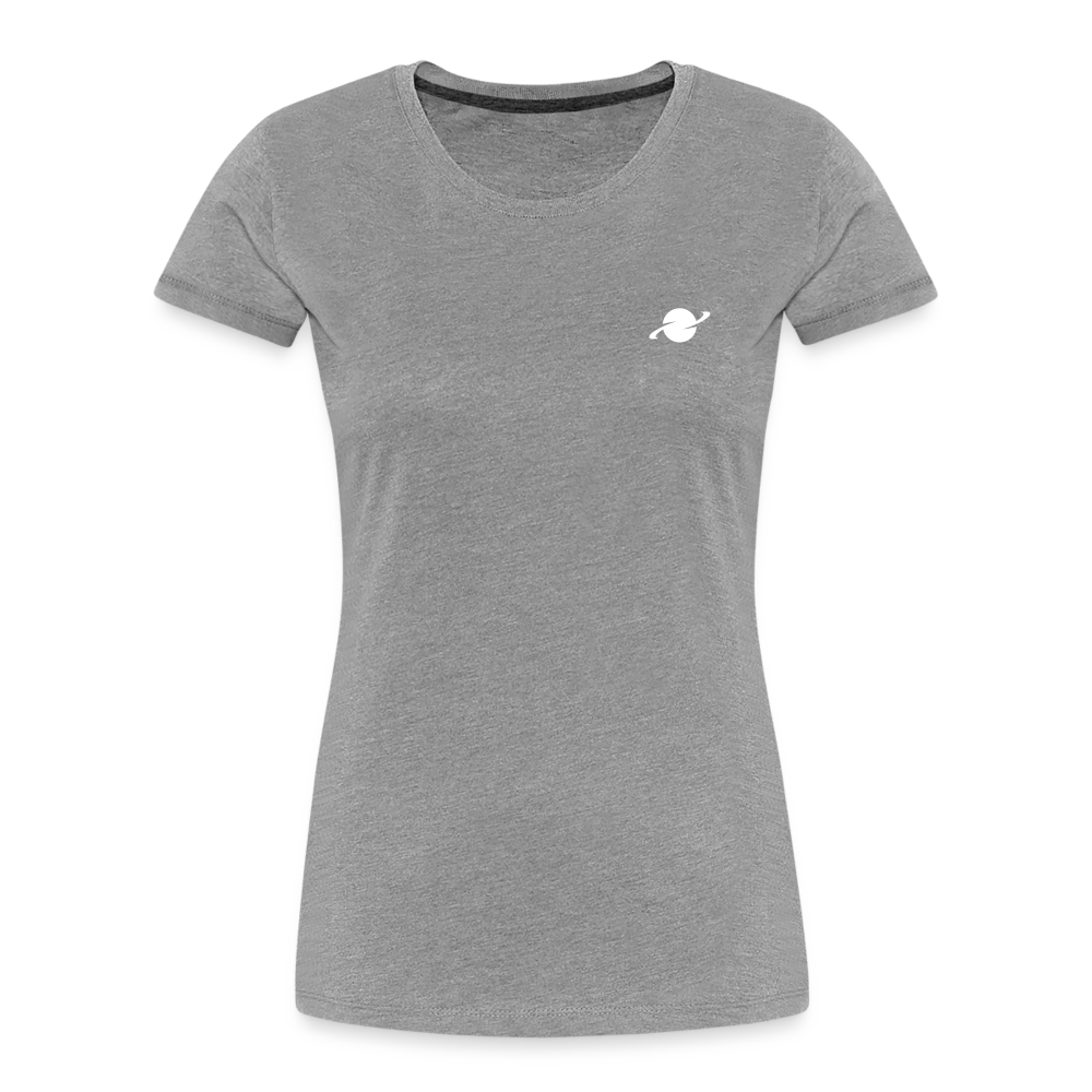 Damen Premium Organic T-Shirt - heather grey