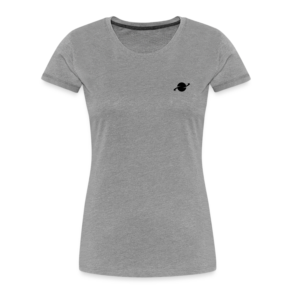 Damen Premium Organic T-Shirt - heather grey