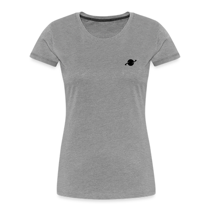 Damen Premium Organic T-Shirt - heather grey