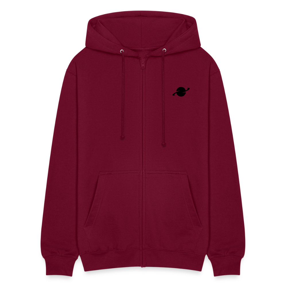 Damen Premium Relaxed Zip-Hoodie - bordeaux