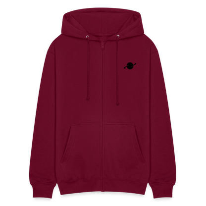 Damen Premium Relaxed Zip-Hoodie - bordeaux