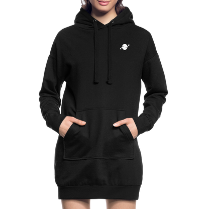 Damen Hoodie-Kleid - black