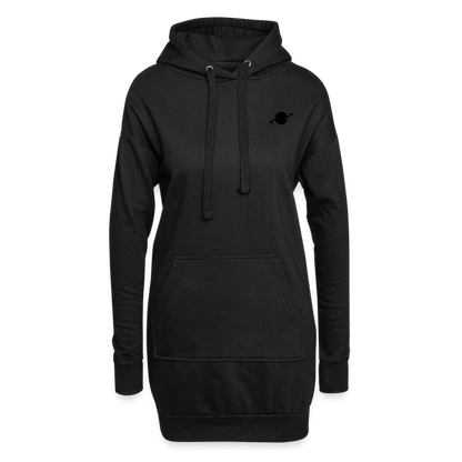 Damen Hoodie-Kleid - black