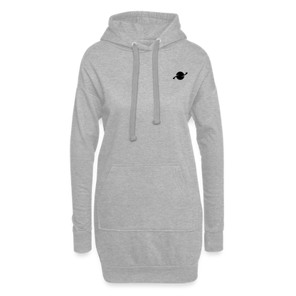 Damen Hoodie-Kleid - heather grey