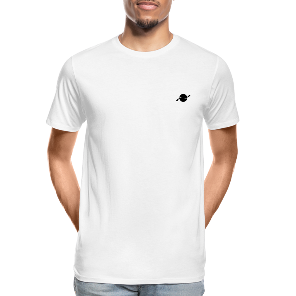 Herren Organic Basic T-Shirt - white