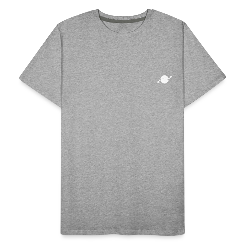 Herren Organic Basic T-Shirt - heather grey