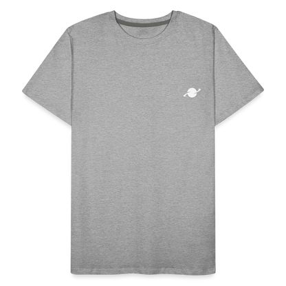 Herren Organic Basic T-Shirt - heather grey