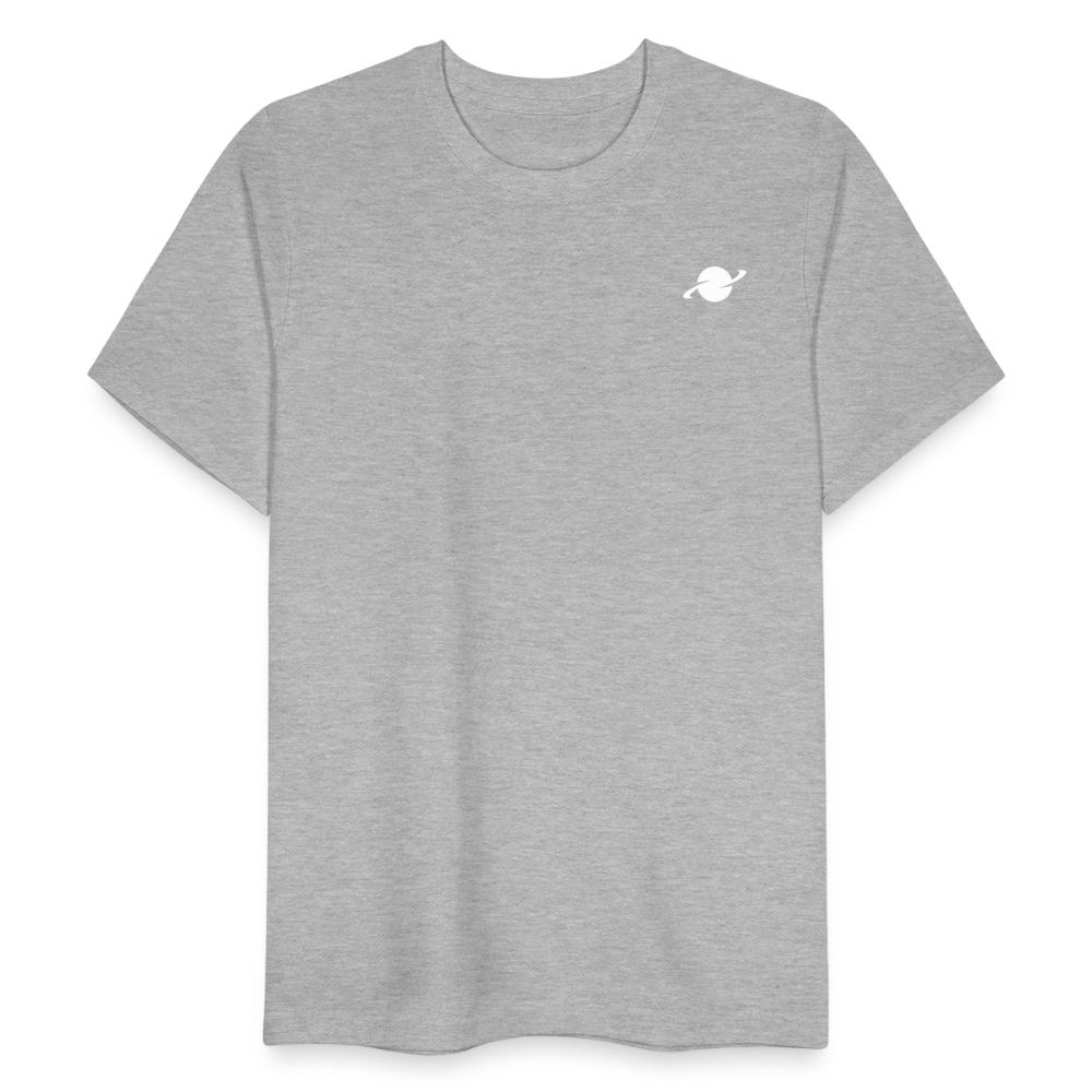 Herren Organic Relaxed T-Shirt - heather grey