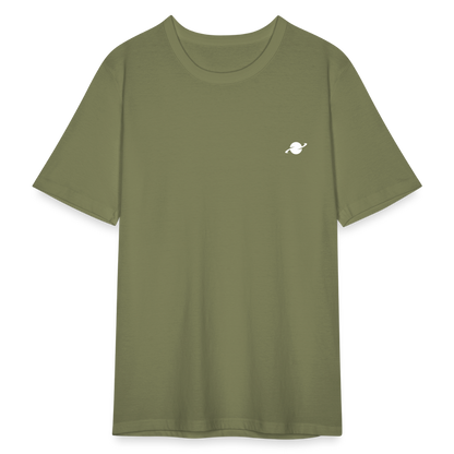 Herren Basic Slim Fit T-Shirt - khaki green