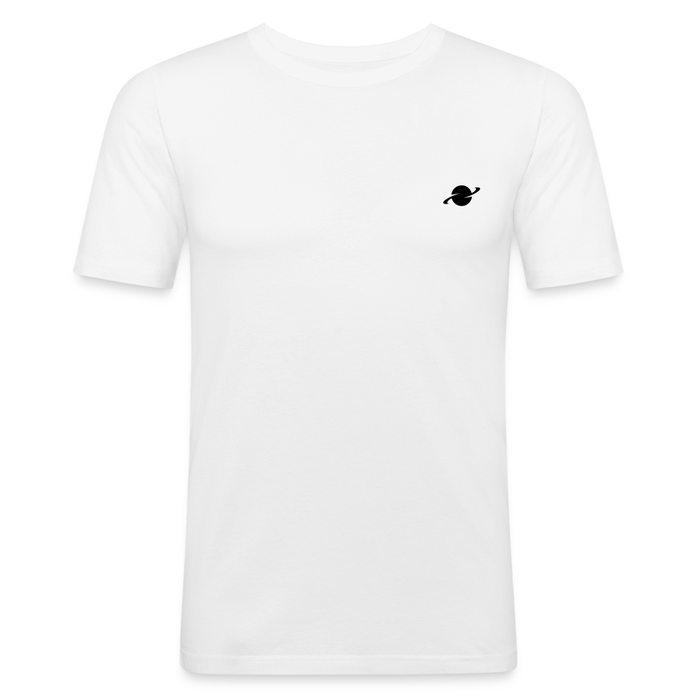 Herren Basic Slim Fit T-Shirt - white