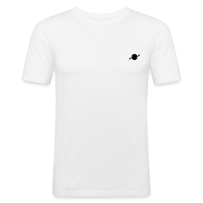 Herren Basic Slim Fit T-Shirt - white