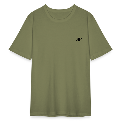 Herren Basic Slim Fit T-Shirt - khaki green