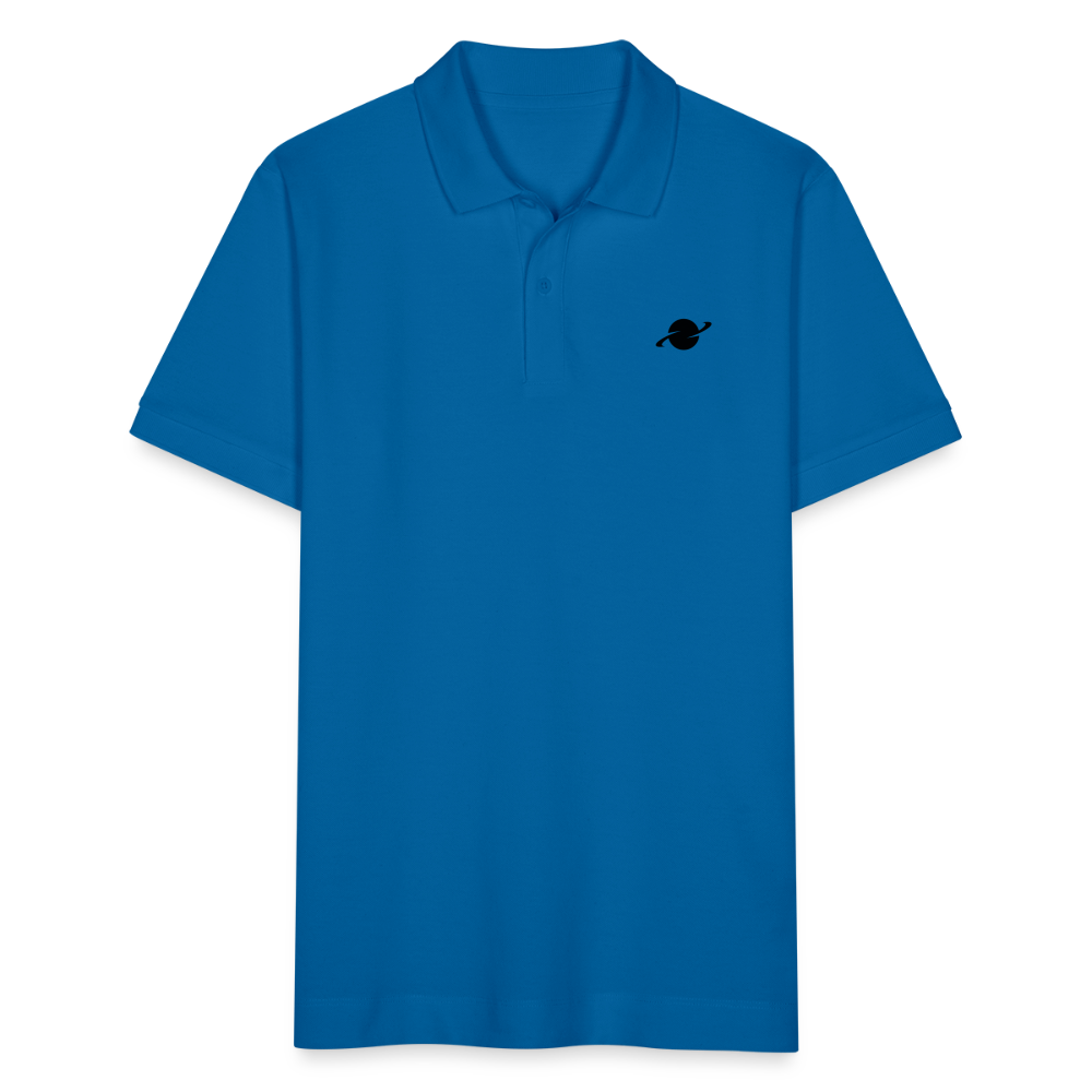 Herren Organic Piqué Poloshirt - royal blue