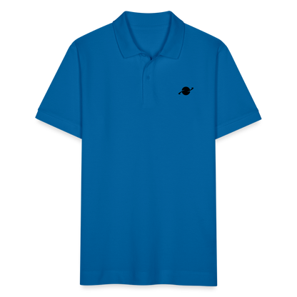 Herren Organic Piqué Poloshirt - royal blue