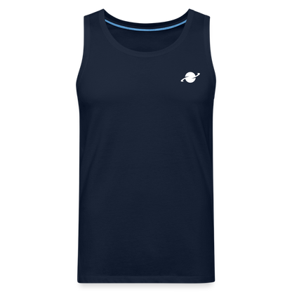 Herren Tank Top - navy