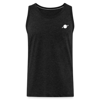 Herren Tank Top - charcoal grey