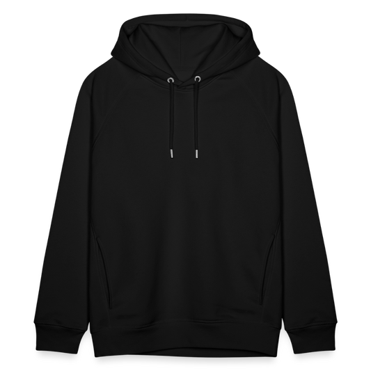 D Organic Relaxed Hoodie - black