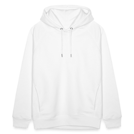 D Organic Relaxed Hoodie - white